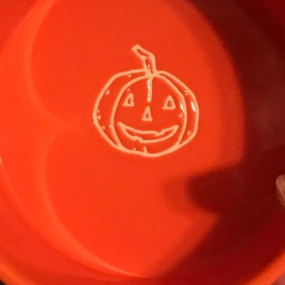 NWT Rae Dunn by Magenta Lick or Treat Medium Pet Dish